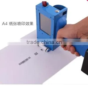 Newest Style AU-127c Hand-held Ink Jet Printer Can Print Production Date QR Code Bar Code Graphics thumbnail-2