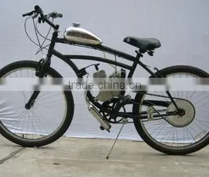 80cc Bicycle Engine and Chrome Oil Tank thumbnail-1