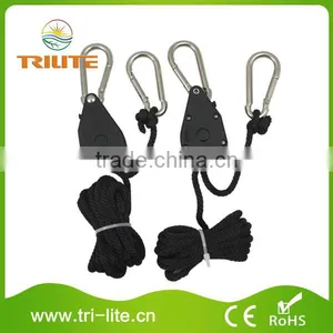 Grow Light Fixture Heavy Duty 1/8" Adjustable Rope Hanger thumbnail-1