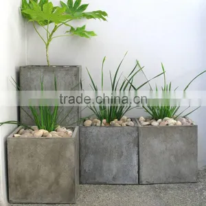 Garden Decoration Concrete Square Pot Concrete Planter Pot thumbnail-1