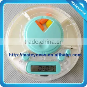 Round Shape Medicine Pill Box Timer thumbnail-1