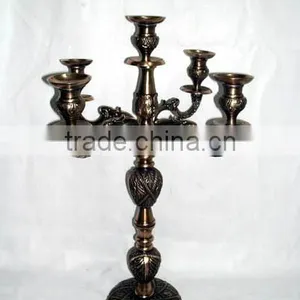 Antick Wedding Crystal Candelabra, Crystal Hanging Candelabra, Crystal Garland Hanging Candelabra thumbnail-2