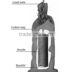 Whole Sale Hot Sale High Potential Magnesium Anodes With Back Fill thumbnail-2