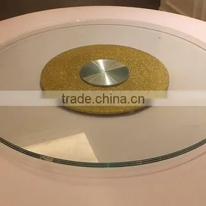 Crystal Lazy Susan With Turntable Glass Lazy Susan thumbnail-2