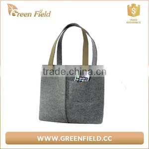Custom Good Quality Felt Tote Shopping Bag thumbnail-1