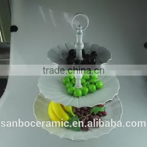 Colors Stand for Wedding Cake, Metal Cake Stand 3 Tiers Big Size for Display thumbnail-2
