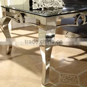 Luxury Sitainless Steel Side Table Sofa Table thumbnail-5