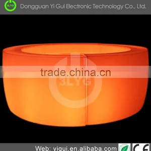 Waterproof Modern Glass Plastic Led Lighted Bar Counter Table thumbnail-4