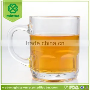 Transparent Glass Tea/coffee Cup,glass Cup With Handle thumbnail-1