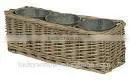 Willow Tray With Willow Flower Pot thumbnail-1