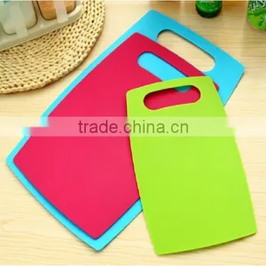 Fruit Chopping Block Folding Flexible Cutting Board Set Plastic Chopping Board thumbnail-1