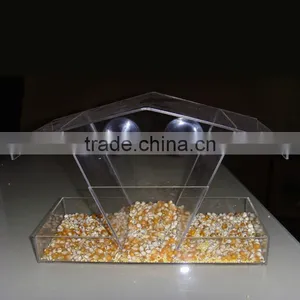 Custom Clear Acrylic Bird Feeder thumbnail-2