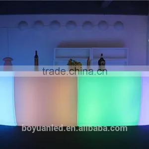 PE Night Club Lighted Led Bar Furniture Bar Counters Design thumbnail-6