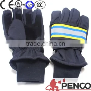 Firefighter Safety Retardant Glove Safe Security Fireman Workers Engineer Cleaner Traffic 3m Sign Reflective Glove thumbnail-3