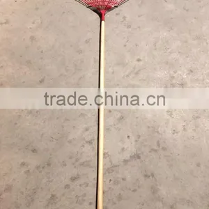 Metal Garden Tool Iron Leaf Rake thumbnail-3