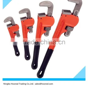 Heavy Duty Pipe Adjustable Stillson Plumbing Pipe Monkey Wrench,Tubing Tools,Hand Tools thumbnail-1