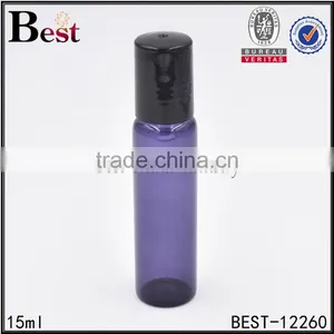 15ml Purple Glass Roll on Perfume Bottle Wholesale thumbnail-1
