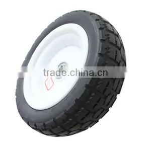 Qingdao Wantai 7 Inch Pneumatic Small Rubber Wheels Wheelbarrow Wheels thumbnail-4