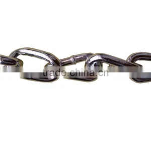 Galvanized Twisted Link Chain thumbnail-1