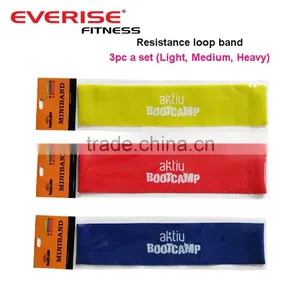100% Natural Latex Resistance Exercise Loop Bands thumbnail-1