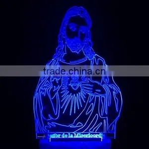 3d Light Lamp of Jesus Christ for Christmas thumbnail-4
