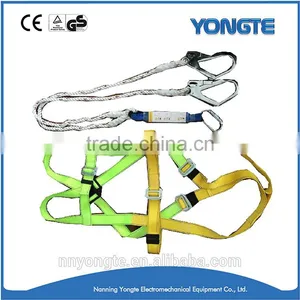 Safety Harness With Double Lanyard/safety Belt Full Body Harness thumbnail-3