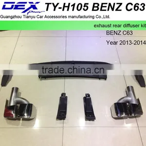 Auto Part Racing Universal Exhaust Rear Deffuser Kit for BEN---Z C63 thumbnail-1