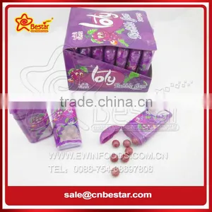 Bottle Packing Grape Flavor Ball Bubble Gum thumbnail-1