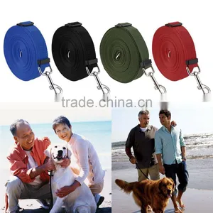 Long 10m Dog Pet Puppy Traction Rope Training Neck Strap Nylon Lead Leash Walk Hiking Training Safe Pet Neck Strap Dog Leashes thumbnail-1
