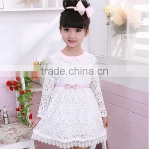 Summer Dress Girl Print Dress Fashion Floral Elastic Chiffon Dress Party Dresses for Girl thumbnail-3