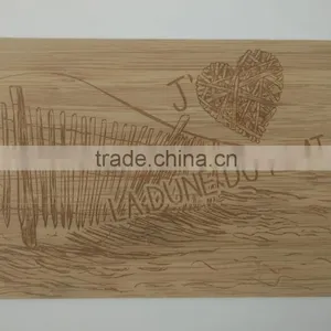 Fancy Laser Engraved Bamboo Card thumbnail-5