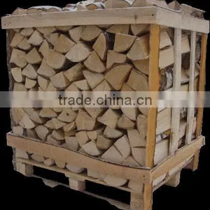 HIGH QUALITY Birch Firewood in 1m3 Crate thumbnail-1