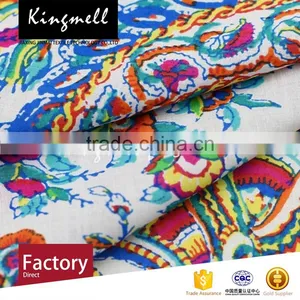 Custom Wholesale Colorful Digital Printing 100% Cotton Textile Fabric thumbnail-2