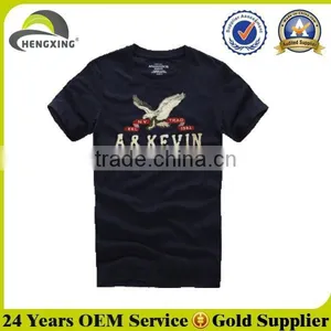 Fashion 100% Cotton Cheap Men's Custom Printed T-shirt thumbnail-3