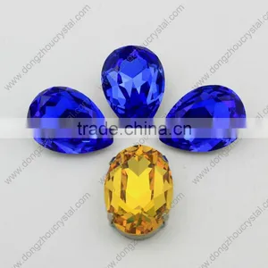 Point Back Crystal Stone for Wedding Dress From Zhejiang Factory thumbnail-3