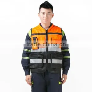 Reflective Safety High Visibility Button Shirts thumbnail-5