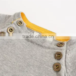 New Design Baby Girl Knit Sweater Cute White Bear Unisex Kid Pullover Sweatshirt thumbnail-3