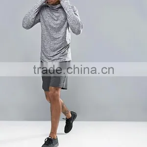 High Quality New Design Custom Drawstring Waistband 100% Polyester Gym Wear Men's Breathable Fashion Sport Running Shorts thumbnail-4