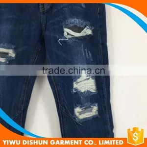 Women Wholesale Latest Design Ripped Jeans thumbnail-3