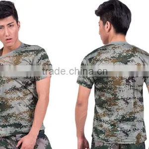 100% Polyester T-shirt With All Over Sublimation Wholesale, Camouflage T-shirt Wholesale thumbnail-1