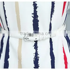 Maxnegio Latest Designs Digital Print Chiffon Ladies Casual Dress thumbnail-5