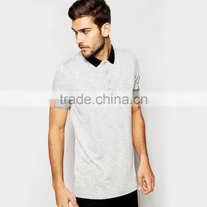 Custom Men's Loose Knit Polo Shirt Wholesale China Factory Polo Shirt Cheap Wholesale Polo Shirt Factory thumbnail-1