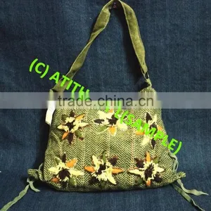 COTTON CANVAS HANDBAGS thumbnail-1