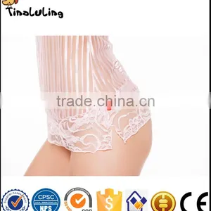 New Arrival Sexy Lingerie Wholesale Clubwear Mini Dress White Sexy Chest Wrapped Skirt thumbnail-5