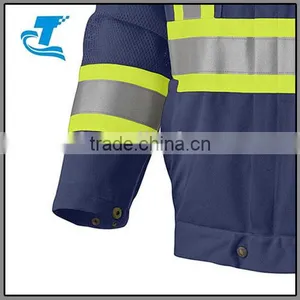 100%Polyester Waterproof Reflective Hi-vis Workwear thumbnail-3