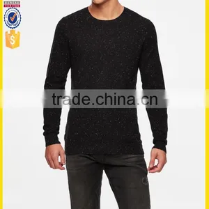 Hot Sale Mens Plain Long Sleeve Sweater OEM/ODM thumbnail-1