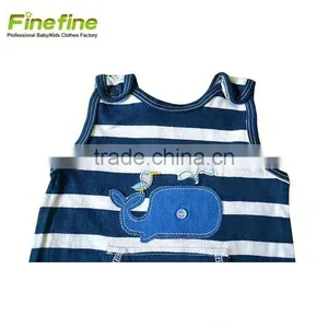 Hot Selling Newborn Plain Cotton Infant Soft Cotton Baby Romper thumbnail-6