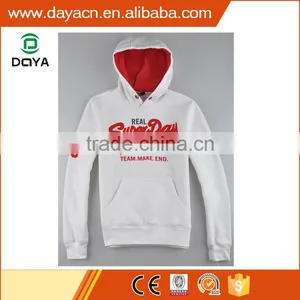 Customn Hot Sale Fashion Men's Sport CVC Fleece Hoody thumbnail-1