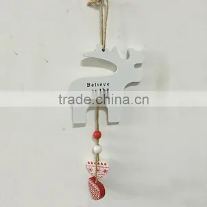 Cute Deer Christmas Decorations For Home Wood Art And Craft thumbnail-1