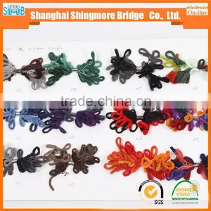 China Hand Knitting Yarn Supplier Hot Wholesale Novelty Texile Polyester Yarn Big Loop Acrylic Fancy Knitting Yarn thumbnail-5